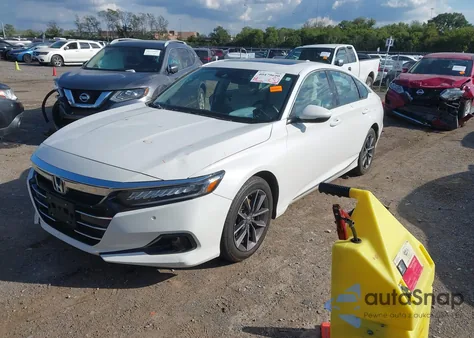 2021 Honda Accord Ex-L z USA, uszkodzony, nr VIN 1HGCV1F59MA021518